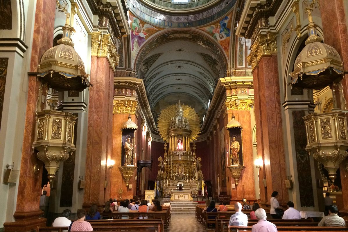 30 Pulpits And The Main Altar In Salta Cathedral
